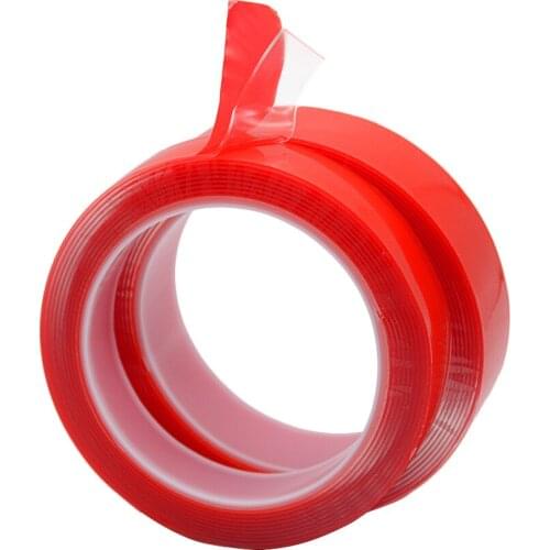 3M 5mm 6mm 8mm 10mm 12mm 15mm Double Sided Adhesive Super Strong Transparent Acrylic Foam Adhesive Tape No Traces Sticker