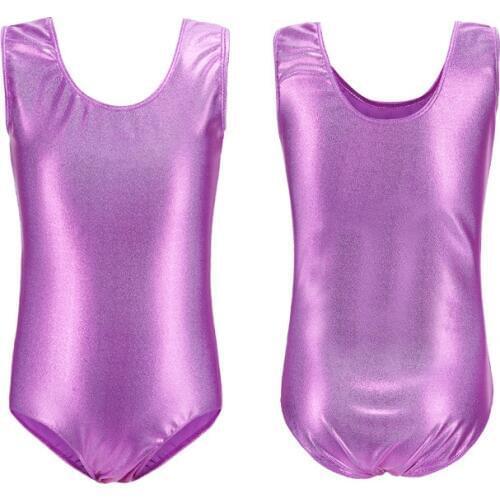 Gymnastics leotard ballet dance leotard tank metallic gymnastic leotard holographic leotards for girls ballerina dancewear