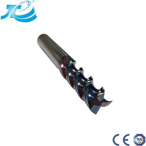 HDC End Mill For Aluminum Carbide End Mill High Cutting Performance Cnc Tool Milling Cutter Machine Imported Tungsten