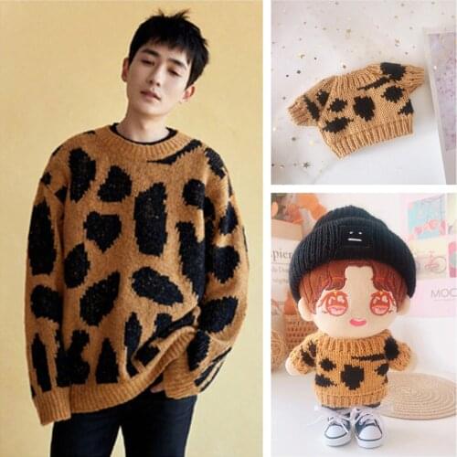20cm idol Zhu Yilong Plush Doll Suit Body-Shape Doll Accessories Birthday Present Replaceable Clothes Toys Gift