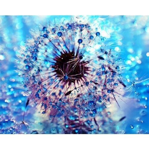 MHD full square drill diamond embroidery Dandelion 5d diy diamond painting Cross Stitch Rhinestone mosaic decoration