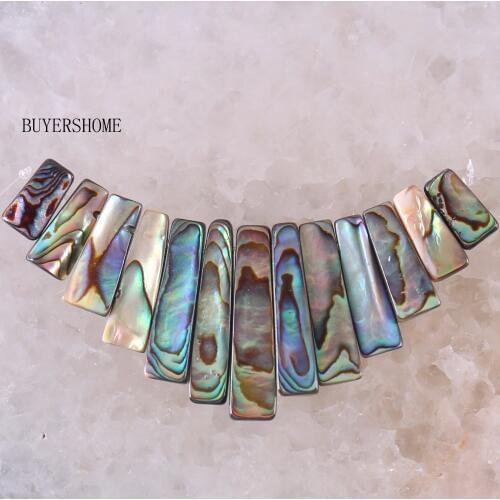 Fashion Woman Jewelry Natural Blue New Zealand Abalone Shell Pendant for Making Necklace RK060