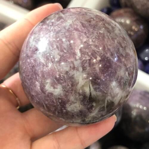 Natural Purple tourmaline Crystal Ball Crystal Stone Gemstone Great for Meditation Home Decoration Chakra Reiki Stone