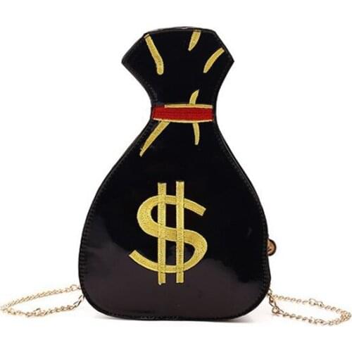 2021 new fashion all-match trend laser glossy embroidery cute purse personalized design chain bag shoulder messenger bag girl