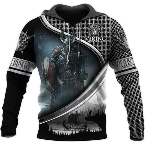 CLOOCL Newest Viking Tattoo 3D Print Hoodie Men Women Harajuku Fashion Sweatshirt Autumn Casual Streetwear Hoodie Drop Shipping