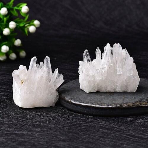 1PC Natural Crystal Cluster Original Stone Mineral Specimen Piece High Penetration Crystal Trophy Healing Stone Home Decor Gift