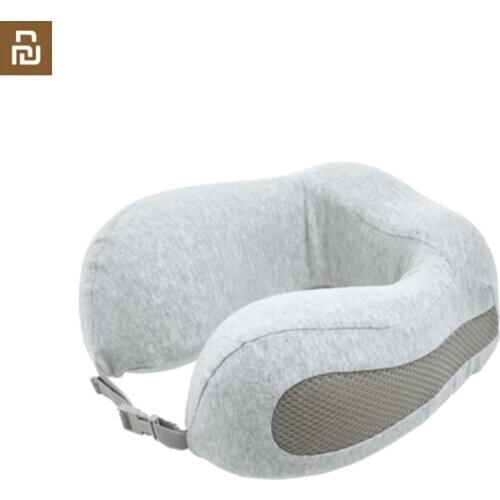 Youpin 8H Memory Foam Neck Pillow Airplane Car Neck Pillow NAP Portable Travel U-shaped Antibacterial Pillow