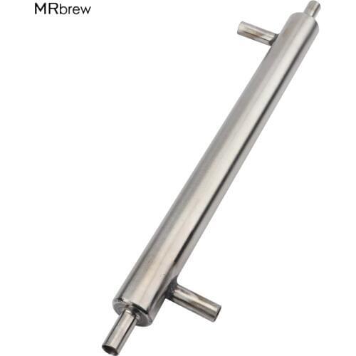 Durable Cooler For Distiller Condenser 304 Stainless External Cooling Pipe Tube For Home Brewery Vodka Whisky Wine Maker Tools