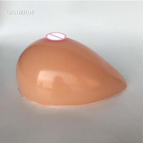Realistic crossdress silicone wearable breast bra pads for men transvestite fake silicon breasts 2000g