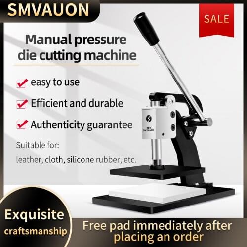 Hand Pressure Sampling Machine,Laser Knife Mold Leather Stamping Machine,Manual Leather Mold Die Cutting Machine