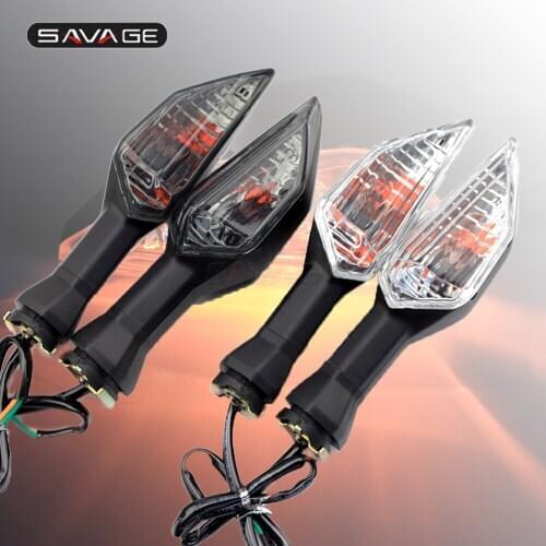 Motorcycle Turn Signal For KAWASAKI ER6N 2016 ER-6N Front Rear Indicator ZXR 1200 2009 KLR 650 2008-2017 Flashing LED Blinker