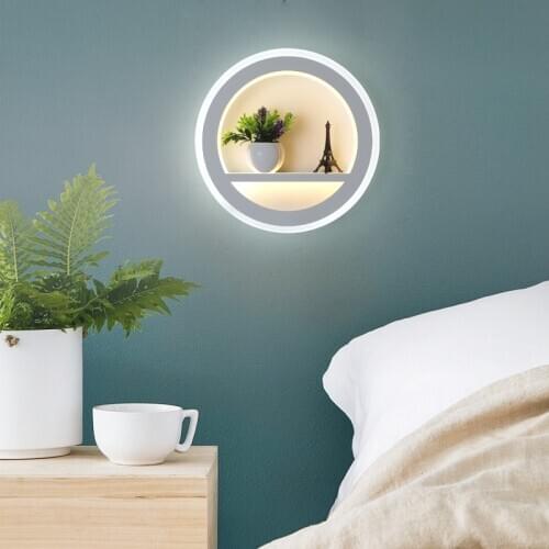 Modern LED Wall lights 30W Modern living room Simple Bedroom Bedside Indoor Wall lamps Acrylic Bedside table home light