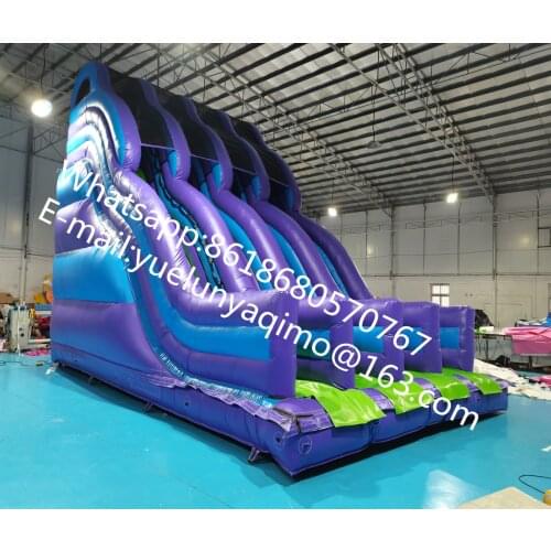 Waterslide pool commercial inflatable water slide for kid big cheap bounce house jumper bouncy jump castle bouncer large china