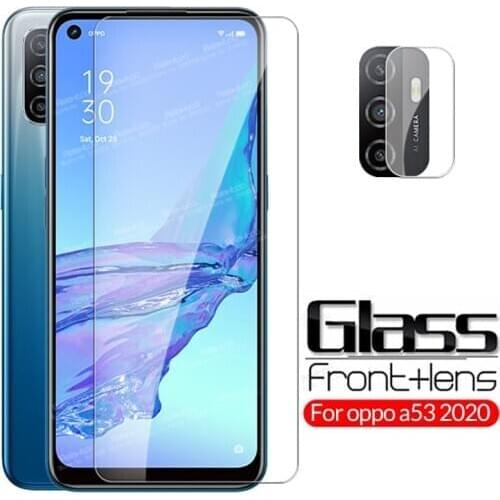 For Oppo A53 Glass Camera Lens Protective Glass For Oppo A53 2020 A 53 Oppoa53 Tempered Glass Screen Protector Safety Cover Film