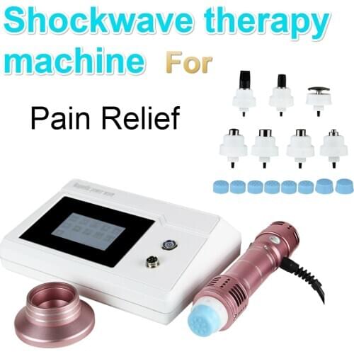 Shockwave Therapy Machine Anti Cellulite Treatment Electromagnetic Extracorporeal Shock Wave Therapy Massage Gun to Relieve Pain