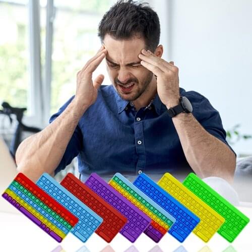 Antistress Fidget Toys Autism Dimple Toy Special Needs Stress Reliever Anxiety Relief Figet Toys Extrusion Sensory Toy поп ит