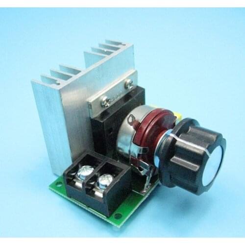 8000W SCR high-power AC electronic voltage regulator module dimming speed thermostat imported chips