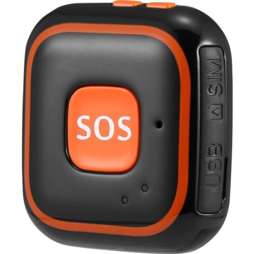 GSM GPRS GPS Elderly senior SOS Button emergency alarm V28 Fall alarm Real-time tracking two way talking Geo-fence elderly care