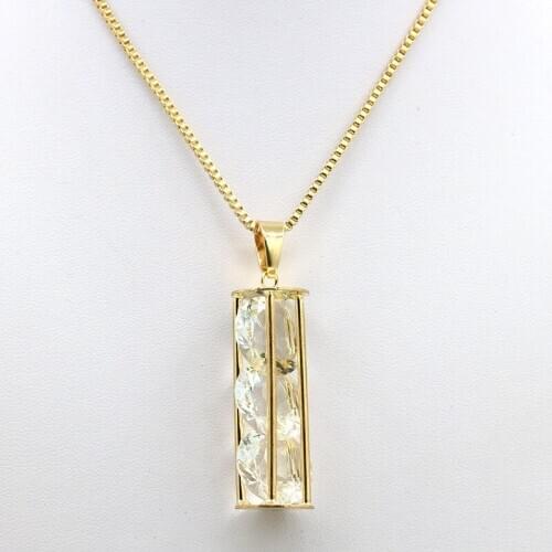 Korean Sweater Chain Necklace Women Bohemian Style Three Zircon Long Necklace Womens Jewelry Accessories Collares Kpop