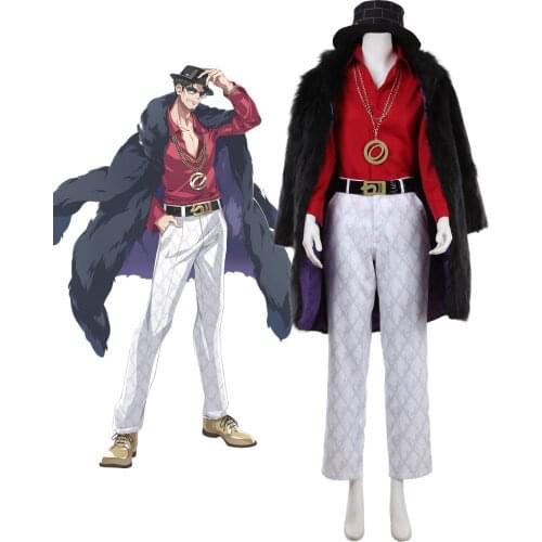 Hypnosis Mic Division Rap Battle Rei Amayado MC MasterMind Cosplay Costume Custom Made