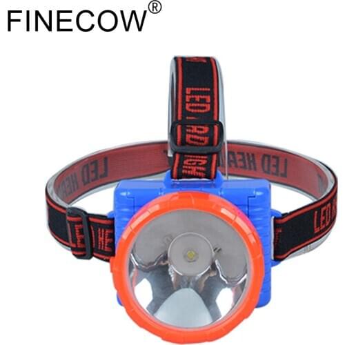 FINECOW high-power battery headlights LED night patrol headlights outdoor lights