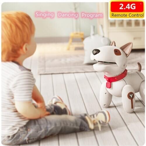 New Remote Control Pet Dog Toy Can Speak Story Singing Dancing Walking Programable Sound RC Robot Dog Kid Friend Pet Gifts Boy