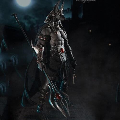 PL2021-176 1/6 God of Underworld Anubis Silver Edition Soldier In Stock
