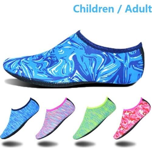Beach Socks Anti-Slip Swimming Surfing Diving Socks Yoga Outdoor Shoes Anti-jellyfish For Adult Children Family