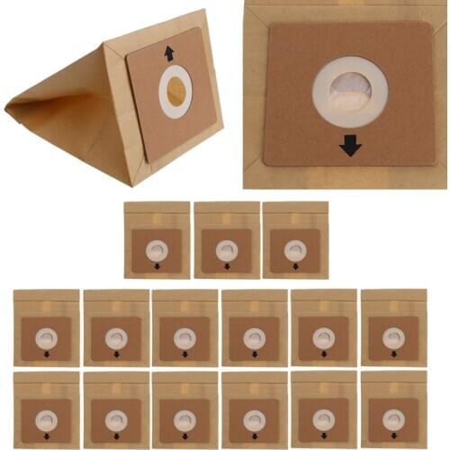 15Pcs Vacuum Cleaner Dust Paper Bags 100*110mm Diameter 50mm Accessories Parts D0AB