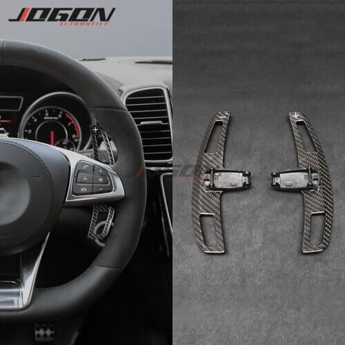 Replace Steering Wheel Paddle Extension Shifter For Benz A45 CLA45 C63 E63 S63 GLA45 GLE63 GLS63 AMG 2015-2020 Car Accessories