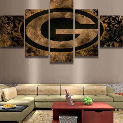 Modern On The Wall Art Modular Pictures 5 Panel Colorful Face For Living Room Home Decoration Abstract Painting On Canvas