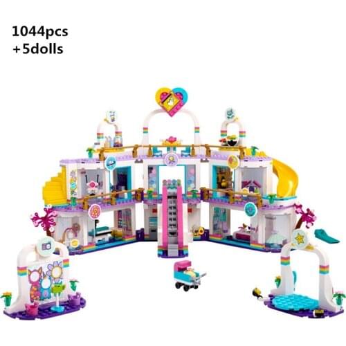 NEW Friends Heartlake City Shopping Mall Building Blocks Creative Classic Model Compatible With Bricks Kids Toys Birthday Gifts