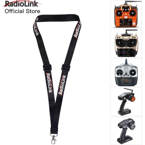 Adjustable Length Strap Lanyard for Radiolink AT9/AT9S/AT10/AT10/T8FB Neck Sling Belt for RC transmitter Hook Mount