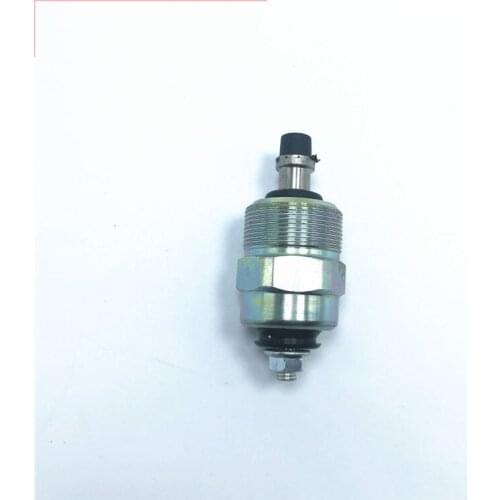 Cummins B3.3 engine flameout solenoid valve switch 12 / 24 V oil cut-off valve Caterpillar Sany Yuchai Liugong XCMG