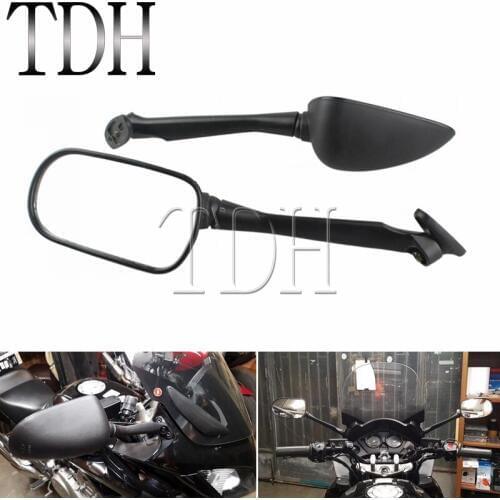 1 Pair ABS Plastic Motorcycles Long Rear View Mirror Black Left Right Side Mirrors For Honda CBR250 CBR 250 1300S 2003-2012