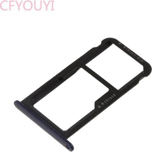 5pcs/lot Brand New SIM Card Tray Slot For Huawei P10 Lite Sim Cards Adapters Replacement Parts