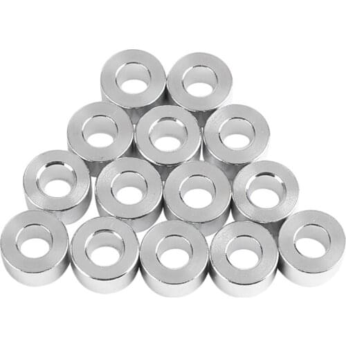 Aluminum Column Flat Gasket Bushing 6Mm Aluminum Bushing Aluminum Barrier 3D Printer Accessories For Openbuilds
