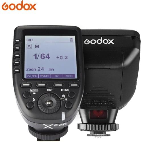 Godox XproO 2.4G Wireless Flash Trigger Transmitter TTL Autoflash 1/8000s HSS w/Large LCD Display for Olympus PEN-F E-P3 E-P5etc