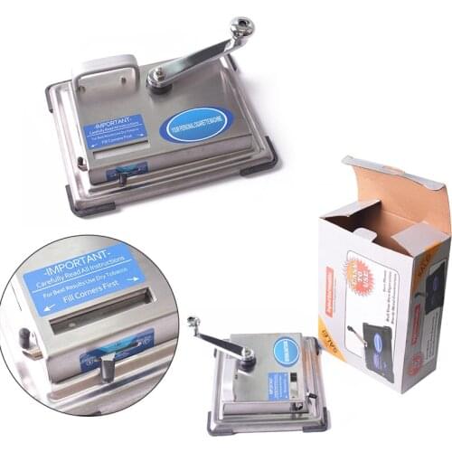 Hand-cranked Stainless Steel Tobacco Rolling Machine Smoking Accessories For Rolling Paper Cigarette Wrapping Machine