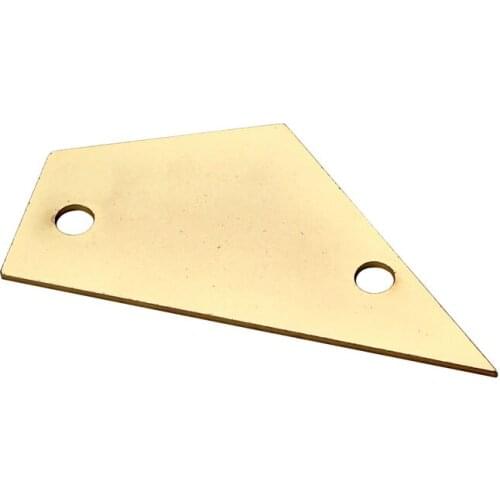 Metal Fret Rocker for Bass Mandolin Banjo Guitar Luthier Tools - Golden