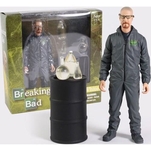 Mezco Breaking Bad Walter White Action Figure Vamonos Pest Control