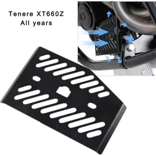 Motorcycle Regulator Rectifier Guard Protector Cover Protecting Mask Board Baffle For Yamaha Tenere XT660Z XTZ 660 All years