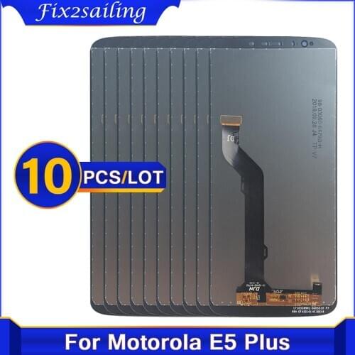 10PCS ORIGINAL 6.0'' LCD Screen For Motorola Moto E5 Plus XT1924 Lcd Display Touch Screen Digitizer Assembly for Moto E5 Plus