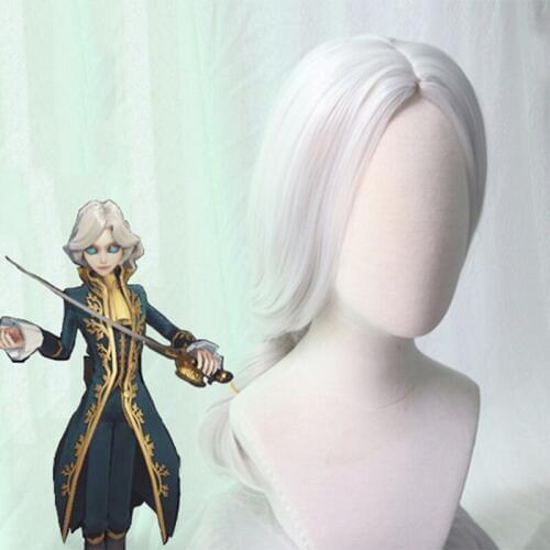 Game Identity V Cosplay Wigs Photographer Joseph Cosplay Wig Heat Resistant Synthetic Wig Halloween Carnival Party Cosplay Wig