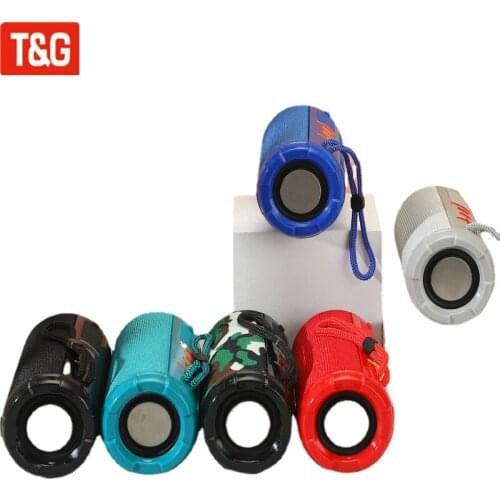 Portable Wireless Speakers Outdoor T&G TG621 NEW Bluetooth Speaker Subwoofer 3D5D Stereo Loudspeaker Support FM TWS TF