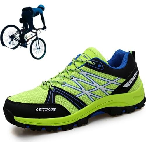 Professional Cycling Shoes Mens Mountain Bike Outdoor Non-Slip Sports Shoes Zapatillas Mtb Hiking And Cross-Country Cycling