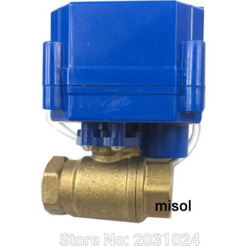 10 pcs of Motorized ball valve dn15; electrical valve manual switch; ball valve electric