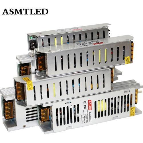 12 V Volt Aluminum Transformers 110V 220V To 12V Power Supply Lighting Transformer 220V To DC12V Power Supply Adapter Led Driver
