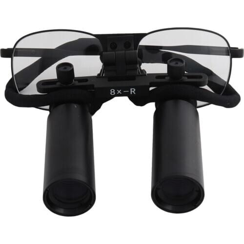 8X High Magnification Binocular Dental Loupe Surgery Surgical Magnifier Optical Magnifier Microsurgery Magnifying Glasses