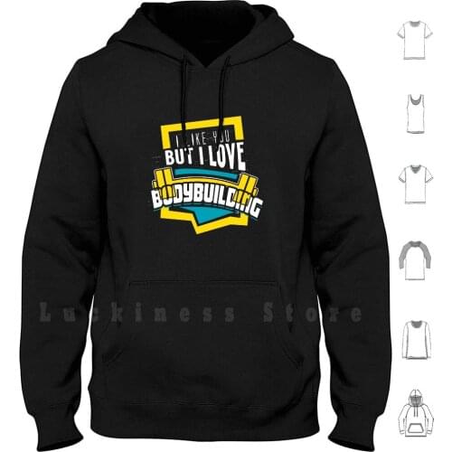 Funny Bodybuilding Hoodies Long Sleeve Bodybuilding Weight Lifting Gym Gym Life Womens Bodybuilding Love